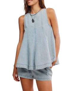 Free People Cassius Denim Set Women's