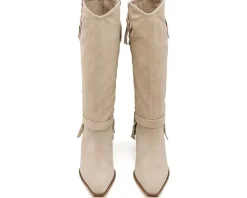 Free People Faith Fringe Western Boots Women's