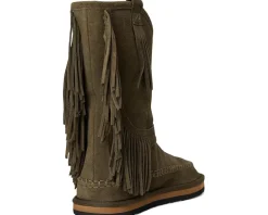 Free People Faye Fringe Pull-On Boots Women's