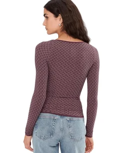 Free People Love Letter Long Sleeve Women's