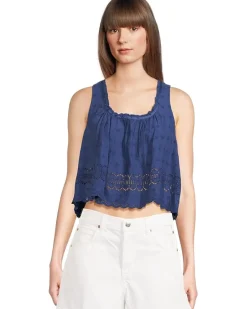 Free People Marina Eyelet Tank Women's