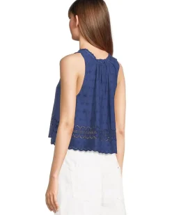 Free People Marina Eyelet Tank Women's