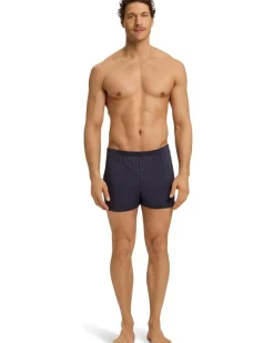Hanro Cotton Sporty Knit Boxer Men's