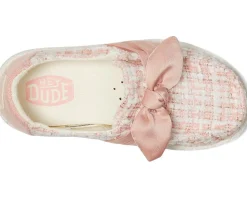 Hey Dude Kids Wendy Bow Tweed (Toddler) Women's