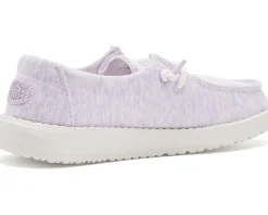 Hey Dude Kids Wendy Y Stretch Jersey Lilac