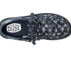 Hey Dude Wally Funk Skull Print Men's