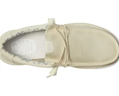 Hey Dude Wally Stretch Canvas Men's