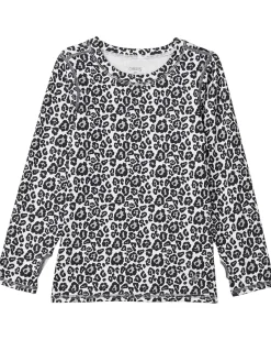 Hot Chillys Kids Micro-Elite Chamois Printed Crew Neck (Little Kids/Big Kids)