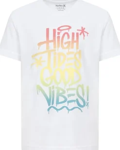 Hurley Kids Vibin Graphic T-Shirt (Little Kid)