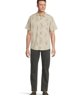 Hurley One And Only Lido Stretch Short Sleeve Men's