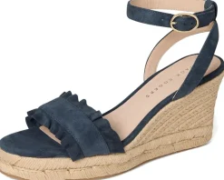 Jack Rogers Rozette Ruffle Wedge Women's