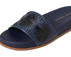 Jack Rogers Somerset Slide - Nappa/Raffia Women's