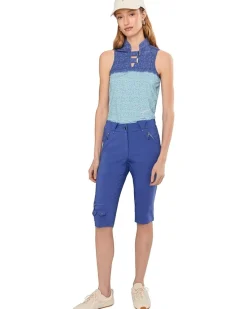 Jamie Sadock Dotted Up Print Sleeveless Polo Women's