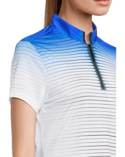 Jamie Sadock Flux Print Short Sleeve Top Women's