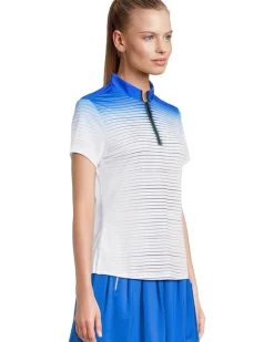 Jamie Sadock Flux Print Short Sleeve Top Women's