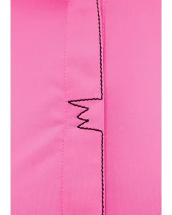 Jamie Sadock Full Zip Front Pointed Collar Contoured Seams Women's