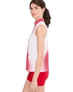 Jamie Sadock Life Style Jasmine Sleeveless Tank Top with Back Inverted Pleat Women's
