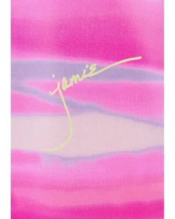 Jamie Sadock Painted Sunset Sleeveless Front Zip Women's