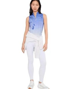 Jamie Sadock Plum Sleeveless Print Top Women's
