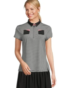 Jamie Sadock Striped Short Sleeve Top Women's