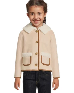 Janie and Jack Bonded Sherpa Coat (Toddler/Little Kid/Big Kid)