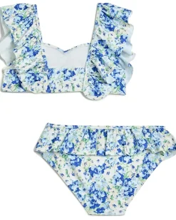 Janie and Jack Floral Ruffle Two-Piece Swim (Toddler/Little Kid/Big Kid)
