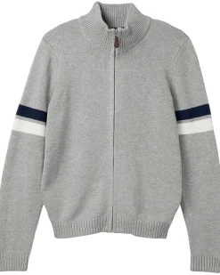Janie and Jack Full Zip Sweater (Toddler/Little Kid/Big Kid)