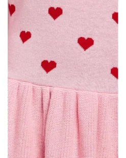 Janie and Jack Heart Sweater Dress (Toddler/Little Kid/Big Kid)
