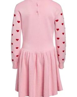 Janie and Jack Heart Sweater Dress (Toddler/Little Kid/Big Kid)