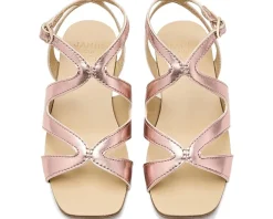 Janie and Jack Metallic Sandals (Toddler/Little Kid/Big Kid)