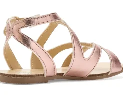 Janie and Jack Metallic Sandals (Toddler/Little Kid/Big Kid)