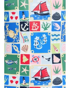 Janie and Jack Nautical Onepiece Swim (Toddler/Little Kid/Big Kid)