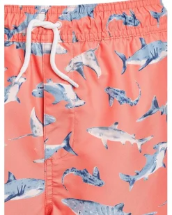 Janie and Jack Printed Long Swim Trunk (Toddler/Little Kid/Big Kid)
