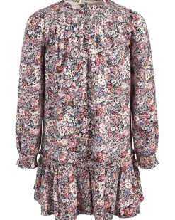 Janie and Jack Ruffle Front Floral Dress (Toddler/Little Kid/Big Kid)