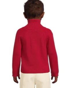 Janie and Jack Santa Shawl Collar Cardigan (Infant)