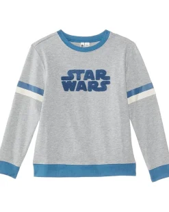 Janie and Jack Star Wars Logo Sweatshirt (Toddler/Little Kids/Big Kids)