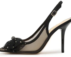 Jessica Simpson Lavilra Tulle Bow Embellished Pumps Women's