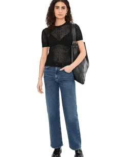 Joe's Jeans The Crochet Baby Tee Women's