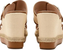 Johnston & Murphy Addison Buckle Strap Wedge Women's