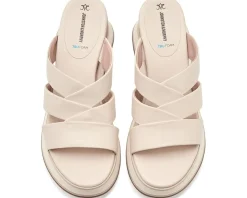 Johnston & Murphy Colleen Triple Band Slide Women's