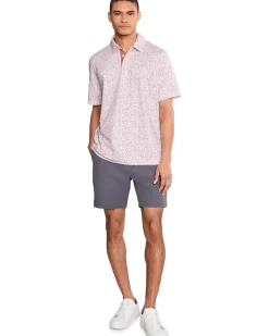 Johnston & Murphy Game Day Multi-sport Print Polo Men's