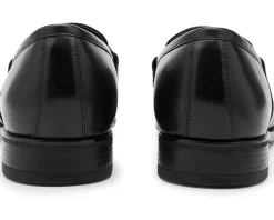 Johnston & Murphy Gibbons Embossed Bit Loafers Men's