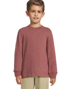 Johnston & Murphy Kids Soft Textured Pullover (Big Kid)
