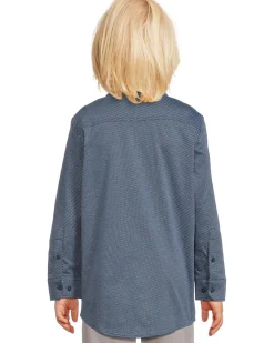 Johnston & Murphy Kids XC Flex Stretch Long-Sleeve Shirt (Big Kid)