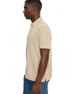Johnston & Murphy Linden Short-sleeve Knit Shirt Men's