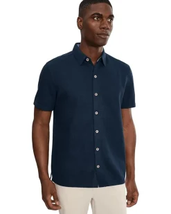 Johnston & Murphy Linden Short-sleeve Knit Shirt Men's