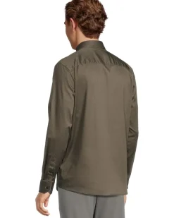 Johnston & Murphy Printed Cotton Shirt Men's