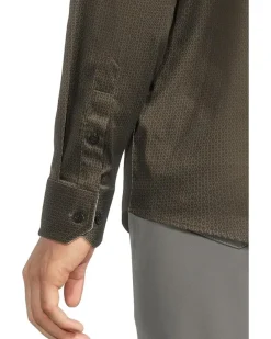 Johnston & Murphy Printed Cotton Shirt Men's