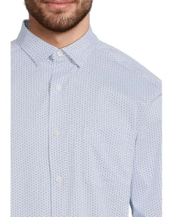 Johnston & Murphy Printed Cotton Shirt Men's