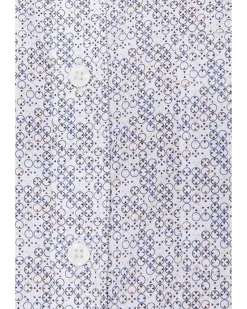 Johnston & Murphy Printed Cotton Shirt Men's